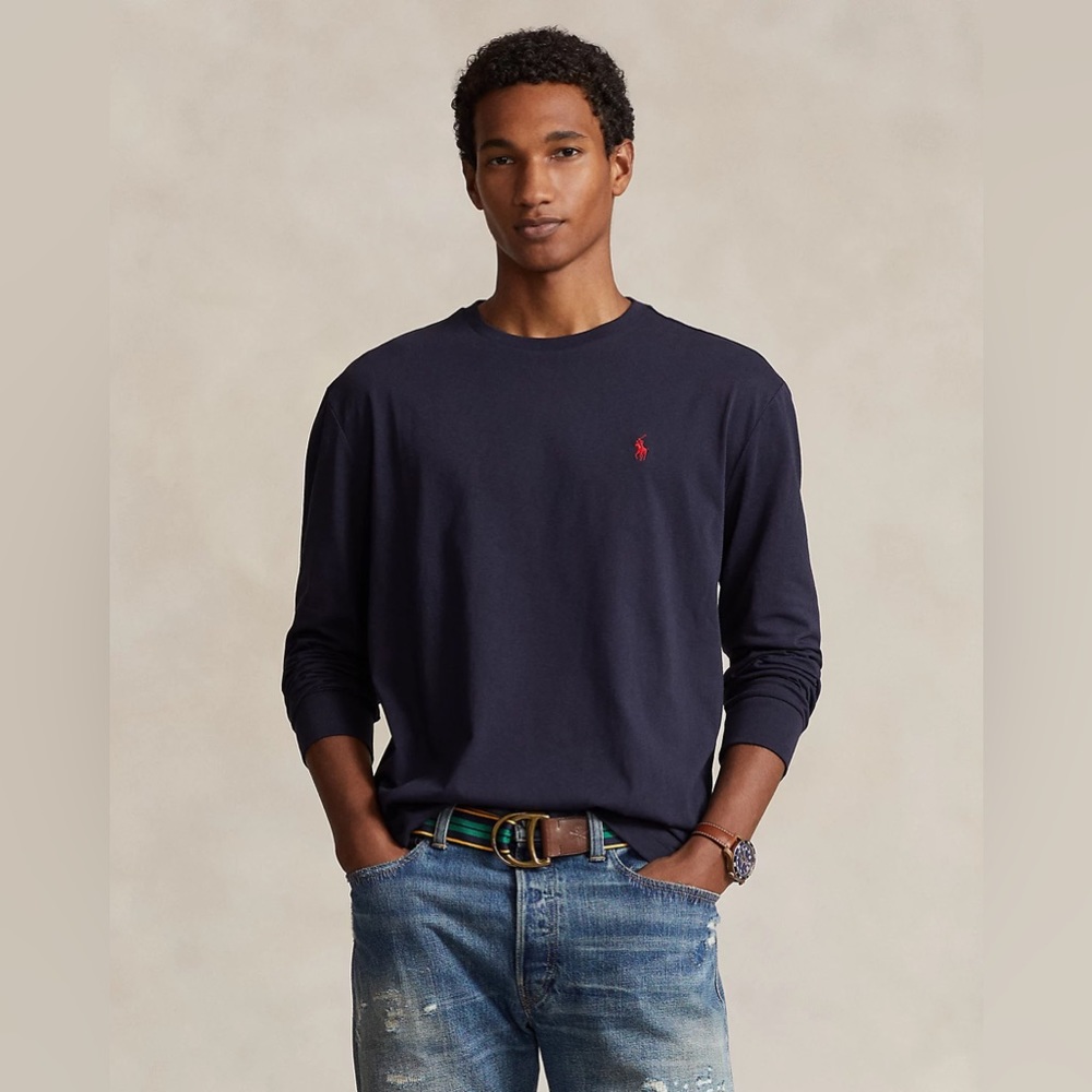 RALPH LAUREN Jersey Long-Sleeve T-Shirt